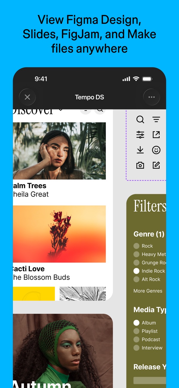 Figma iPhone store screenshot 1